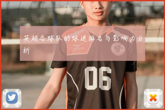 英超各球队的球迷排名与影响力分析